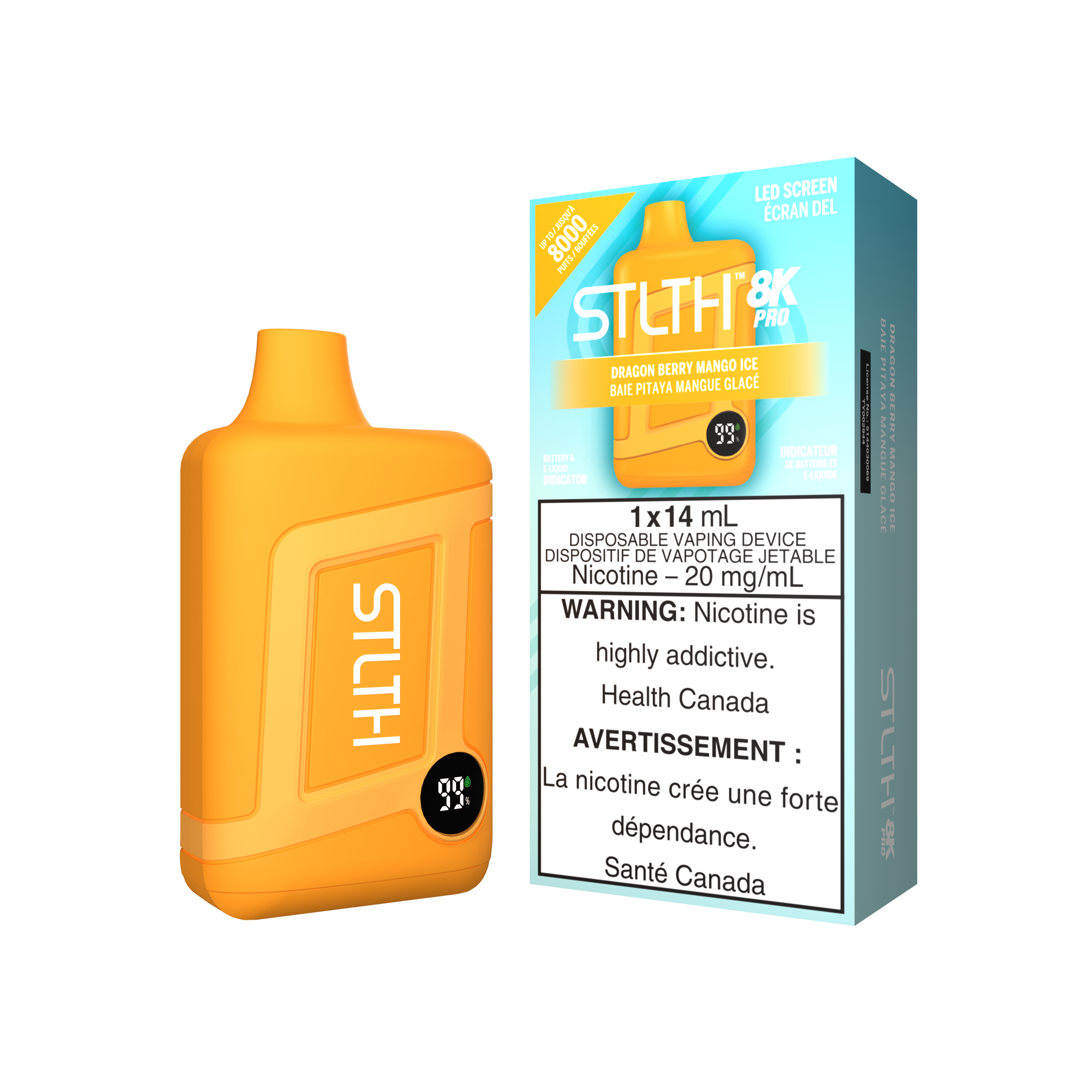 STLTH 8K PRO - DRAGON BERRY MANGO ICE