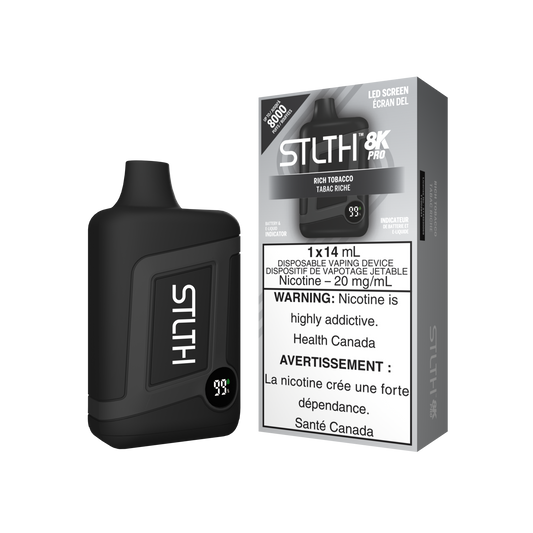 STLTH 8K PRO - RICH TOBACCO