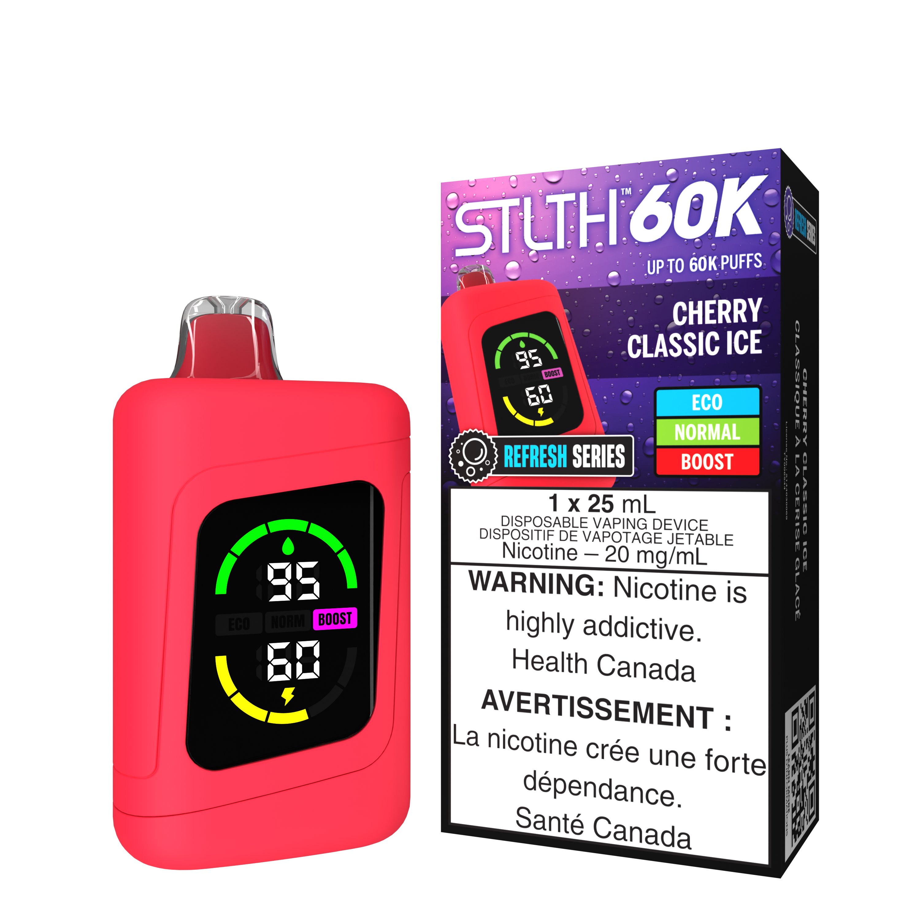 STLTH 60K - Cherry Classic Ice