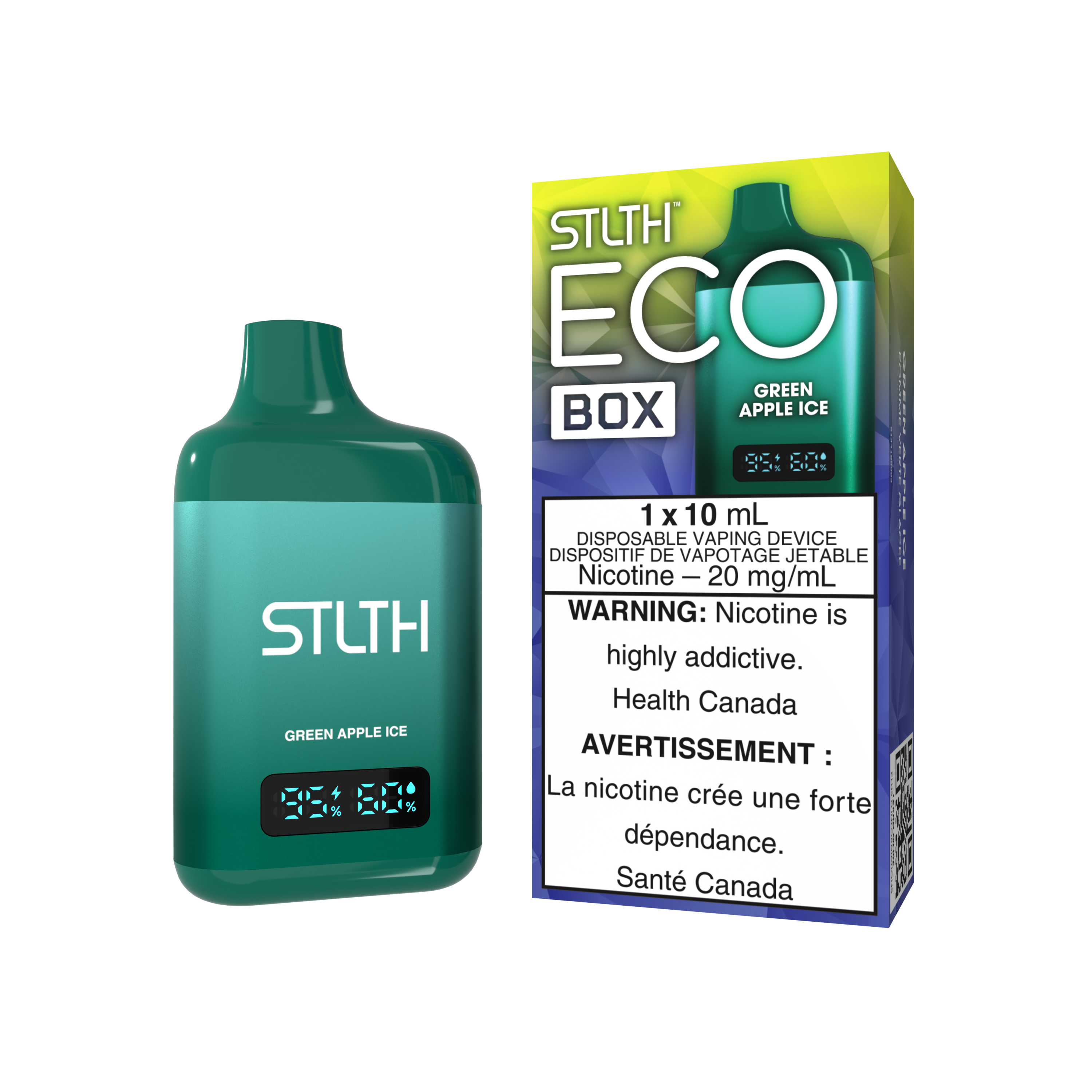 STLTH ECO BOX - Green Apple Ice