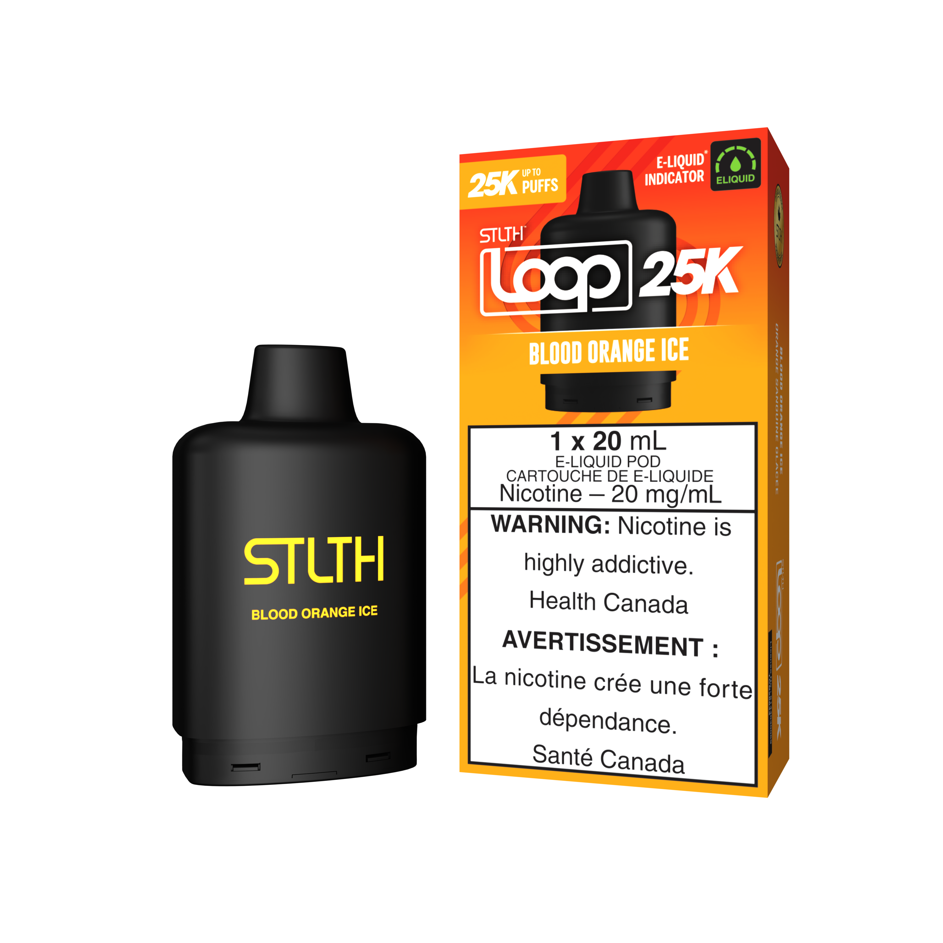 STLTH LOOP 25K Pod Pack - Blood Orange Ice