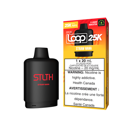 STLTH LOOP 25K Pod Pack - Straw Nana