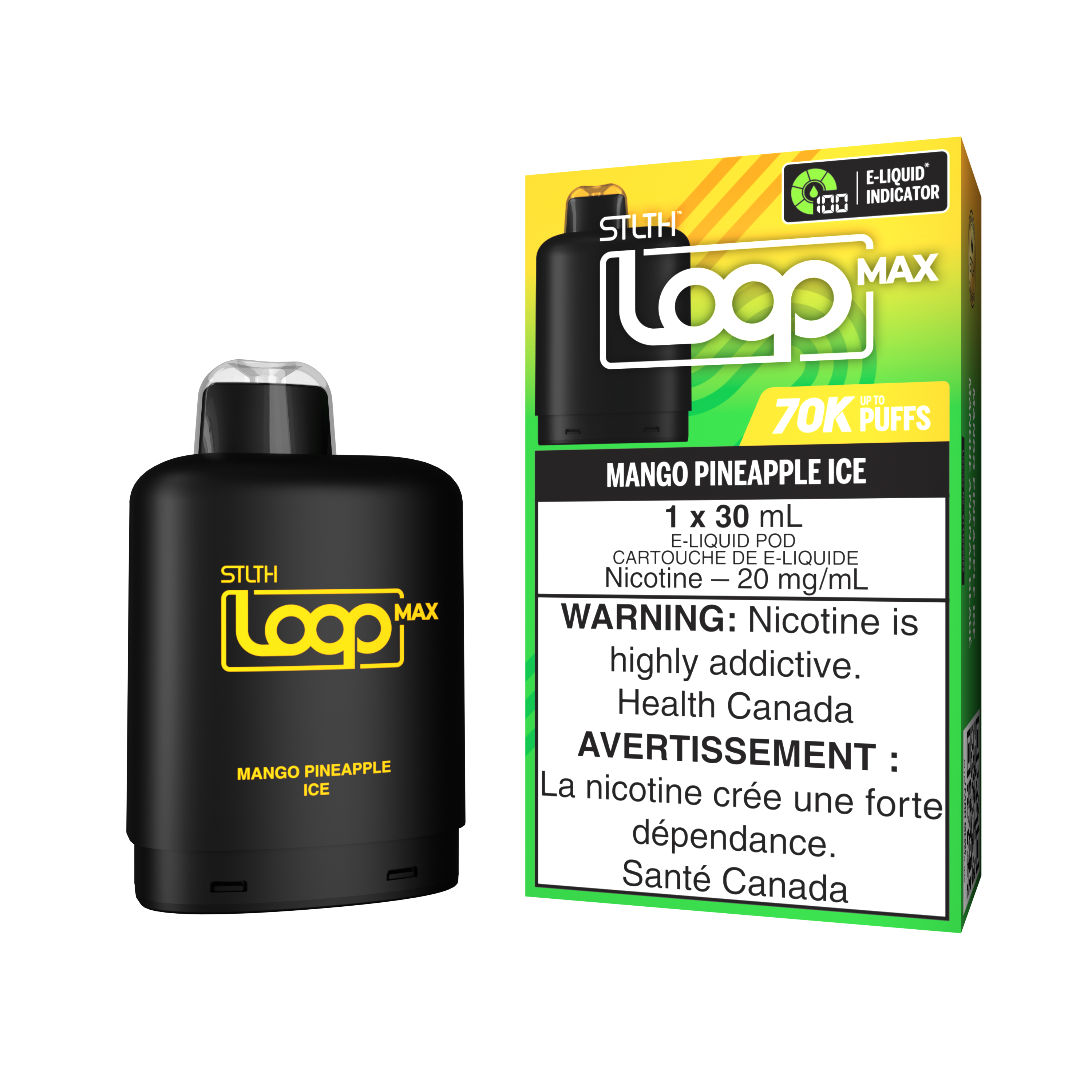 STLTH LOOP MAX Pod Pack - Mango Pineapple Ice