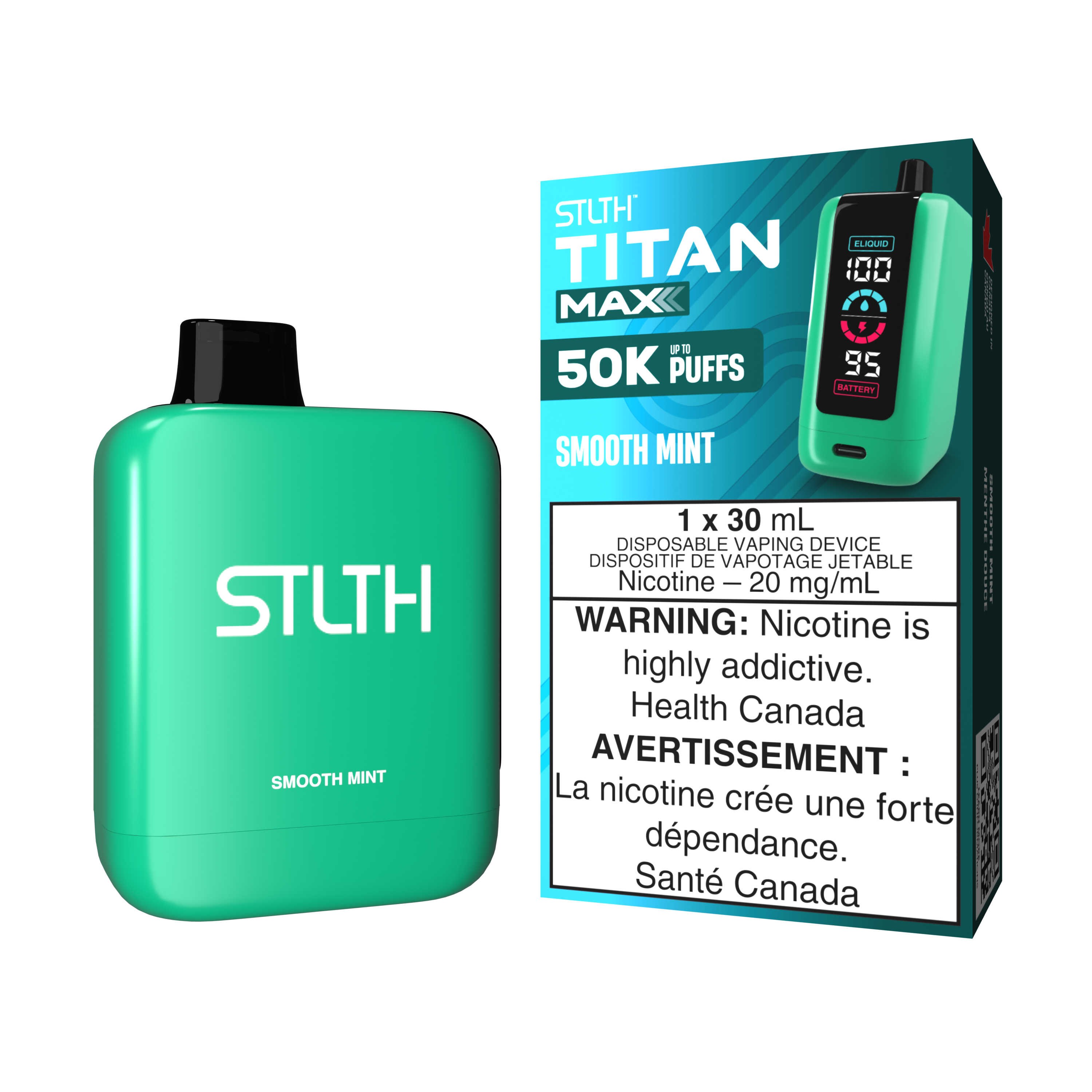 STLTH TITAN MAX - Smooth Mint
