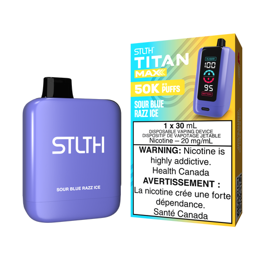 STLTH TITAN MAX - Sour Blue Razz Ice
