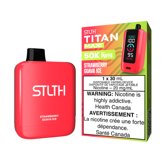STLTH TITAN MAX - Strawberry Guava Ice