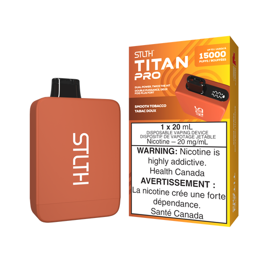 STLTH TITAN PRO - Smooth Tobacco