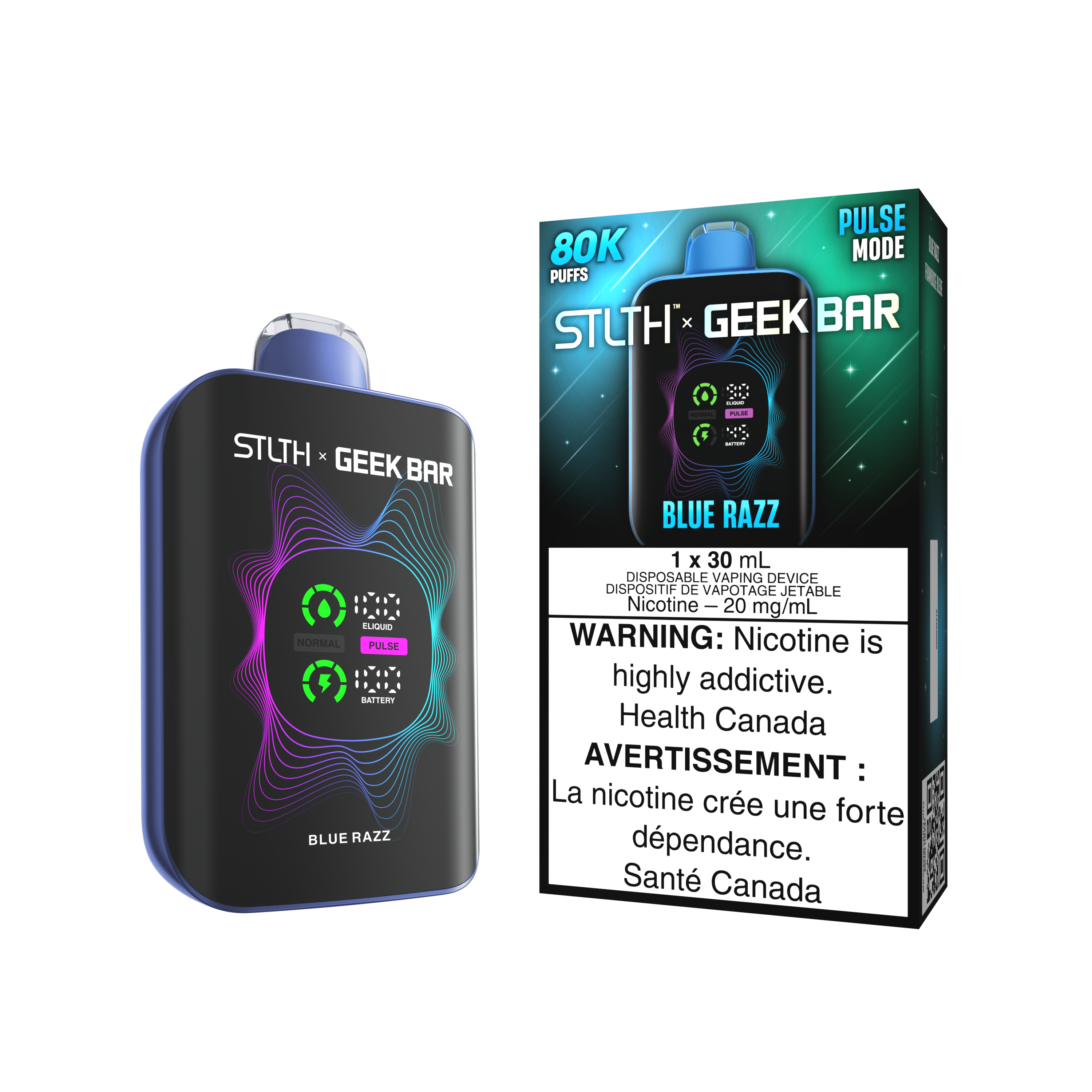STLTH x GEEK BAR - Blue Razz