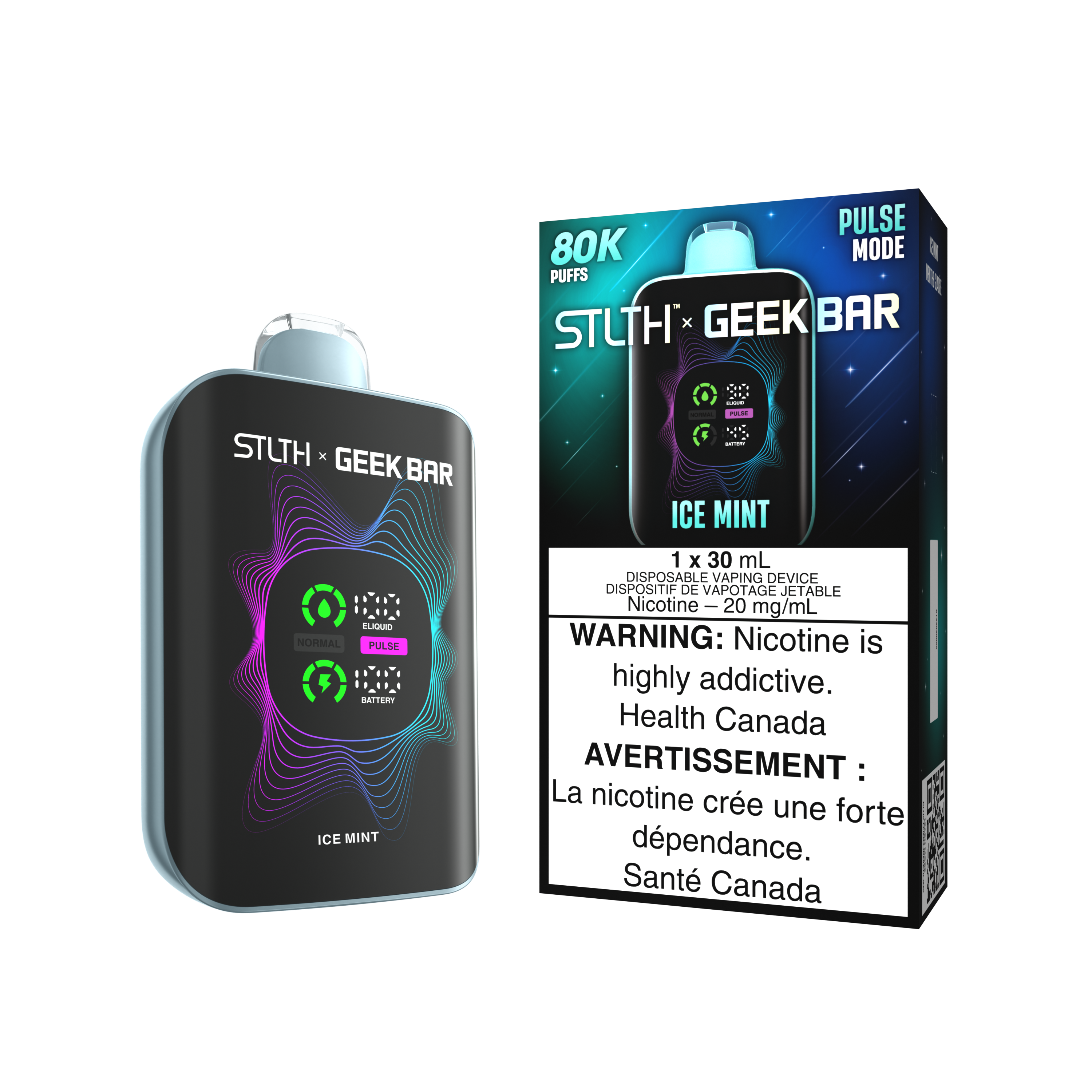 STLTH x GEEK BAR - Ice Mint