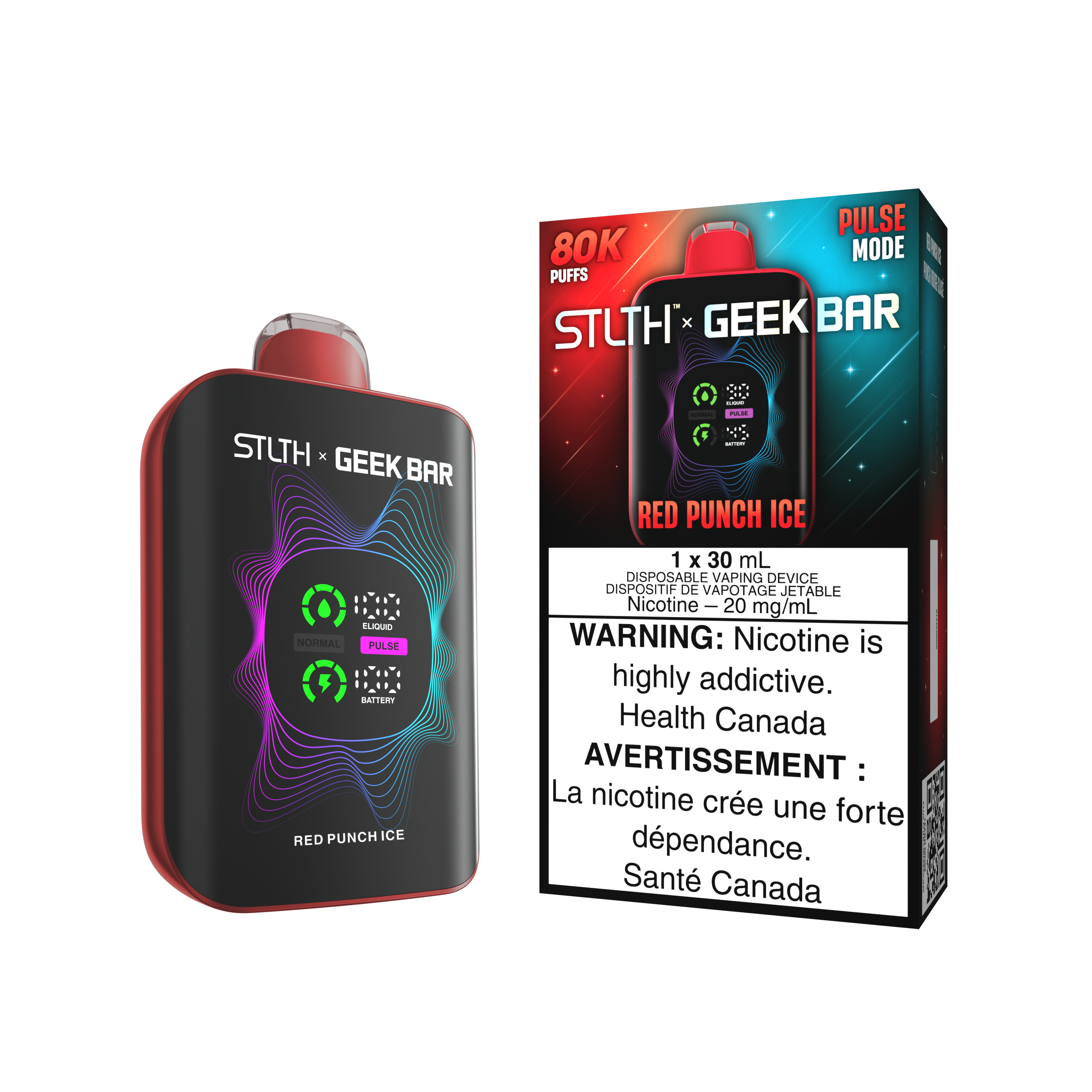 STLTH x GEEK BAR - Red Punch Ice