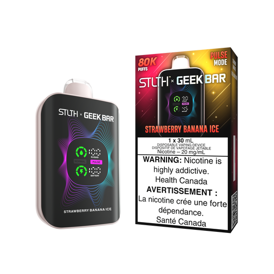 STLTH x GEEK BAR - Strawberry Banana Ice
